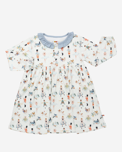 BB Button LS Dress