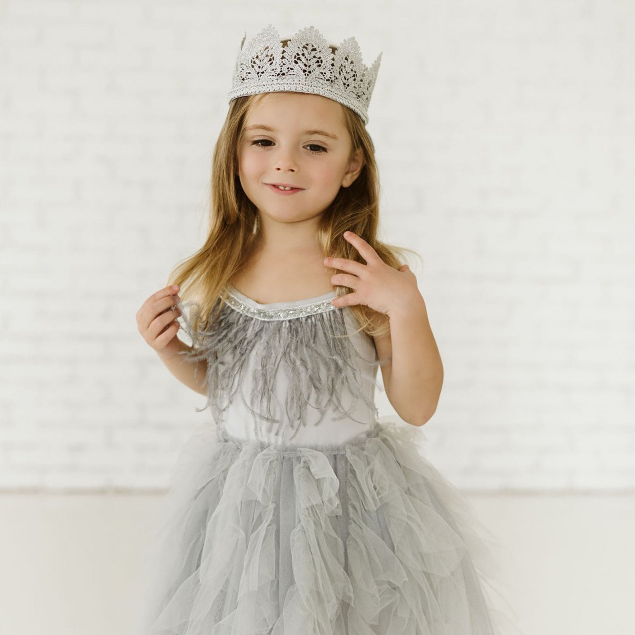 Fur Wave Tutu Dress