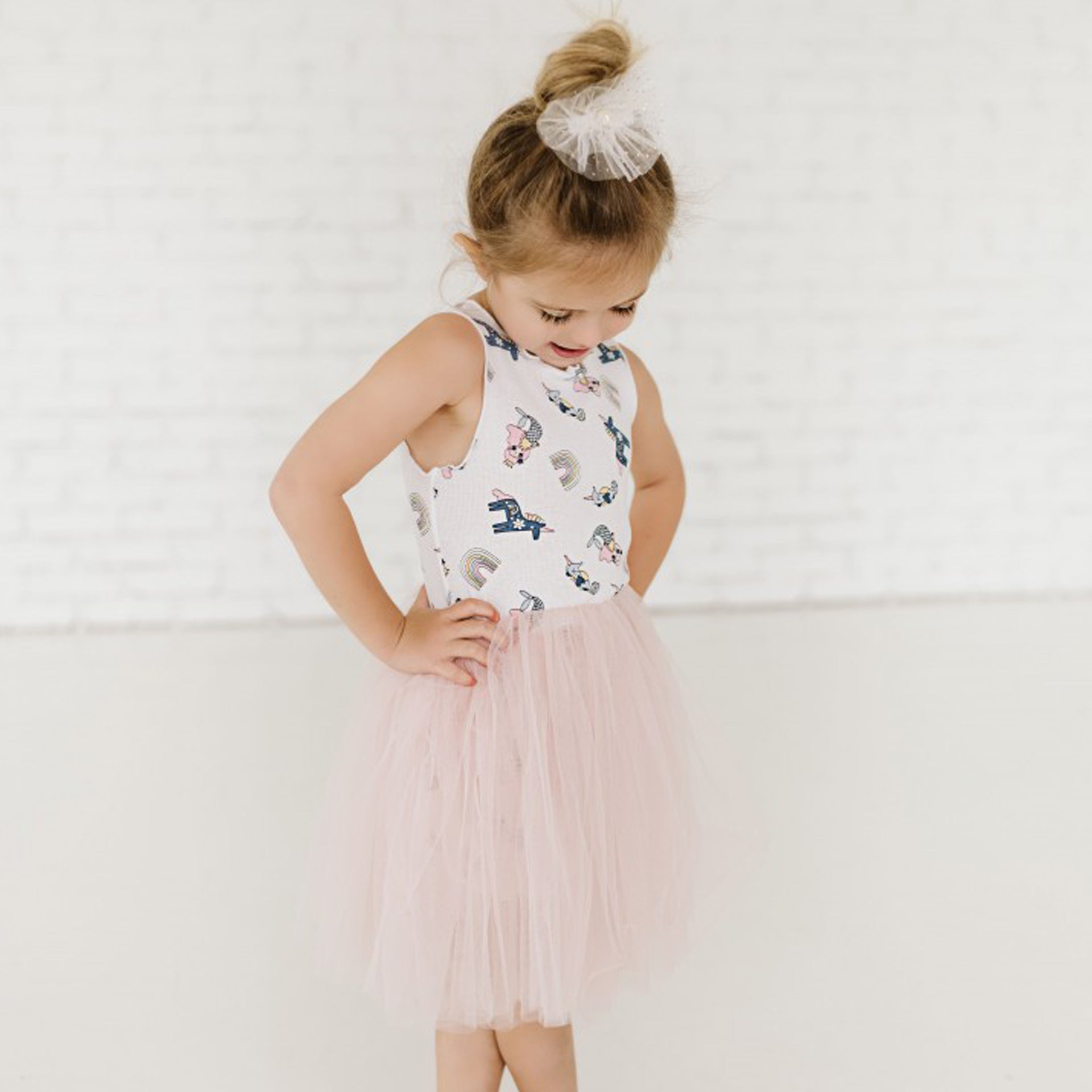 tutu mermaid dress Multi Mermaid Tutu Dress White / 6M