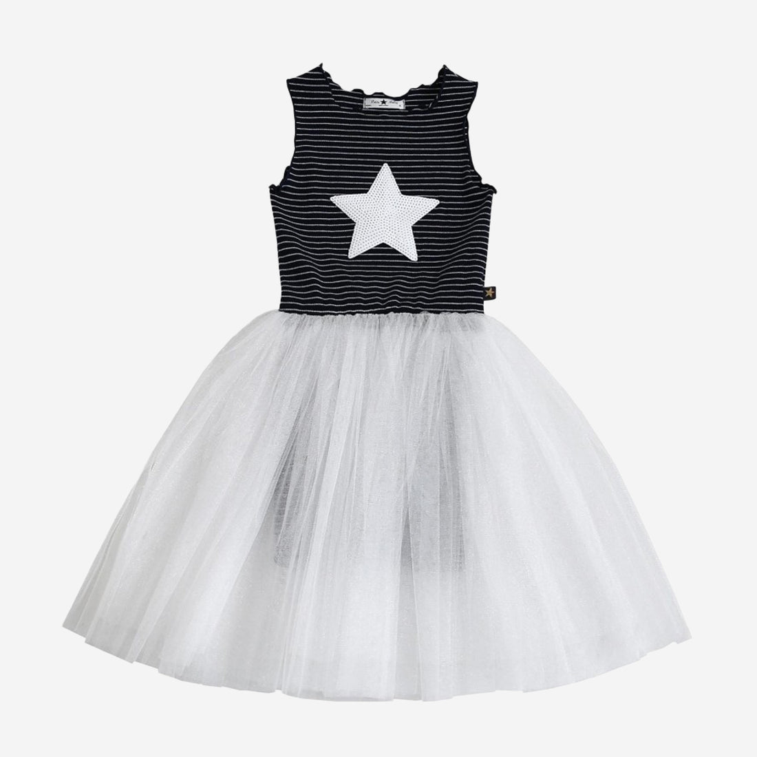 Stripe Star Tutu Dress