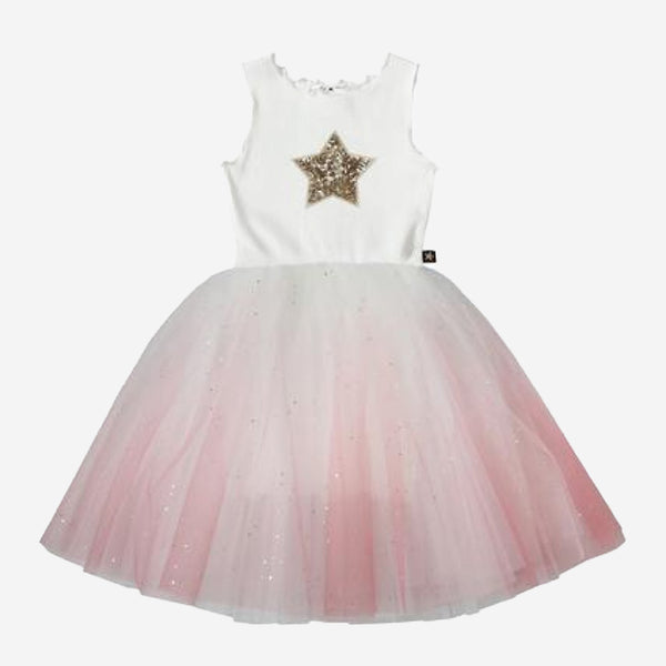 Ombre Sparkle Star Tutu Dress