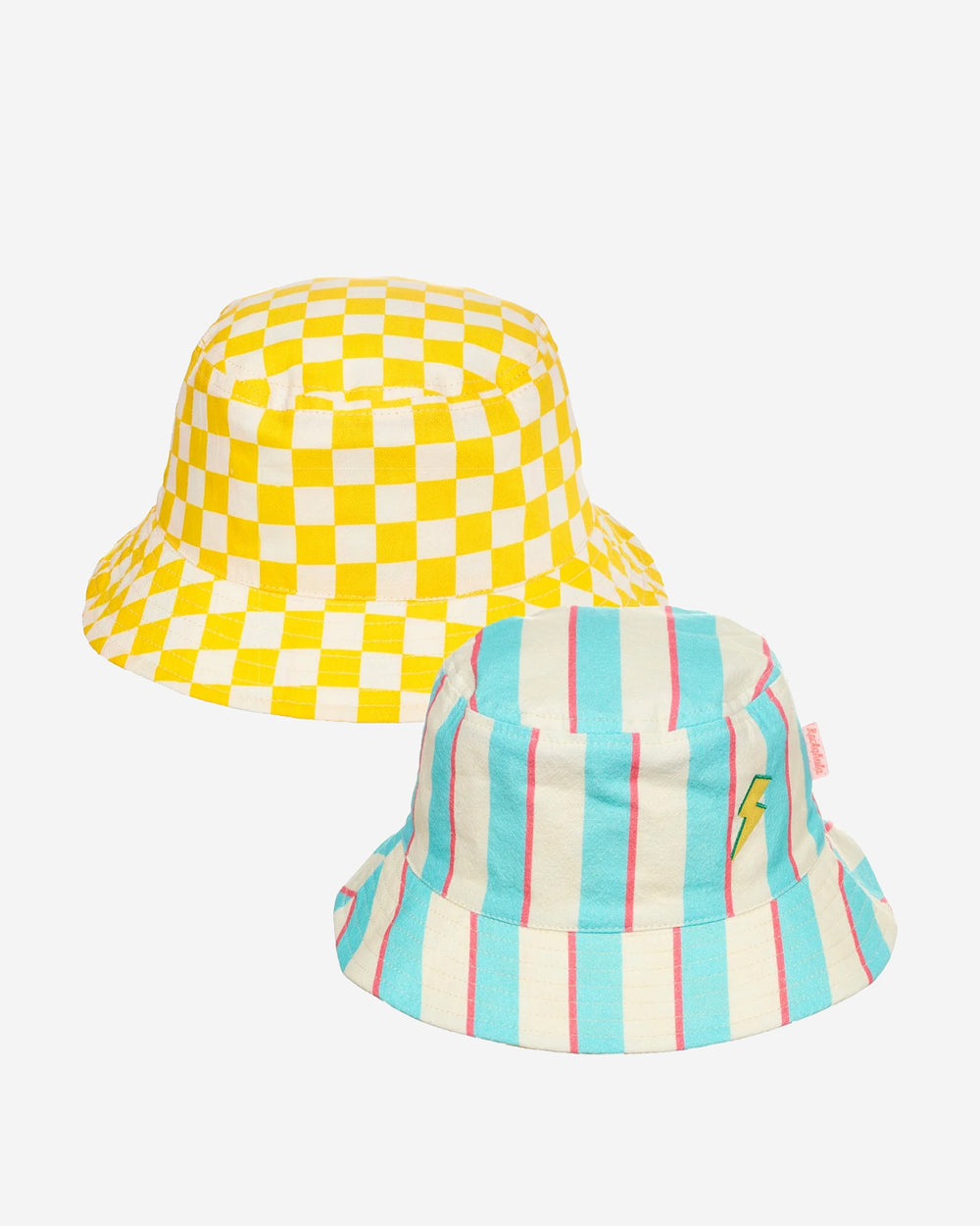 Lightning Stripe Reversible Bucket Hat