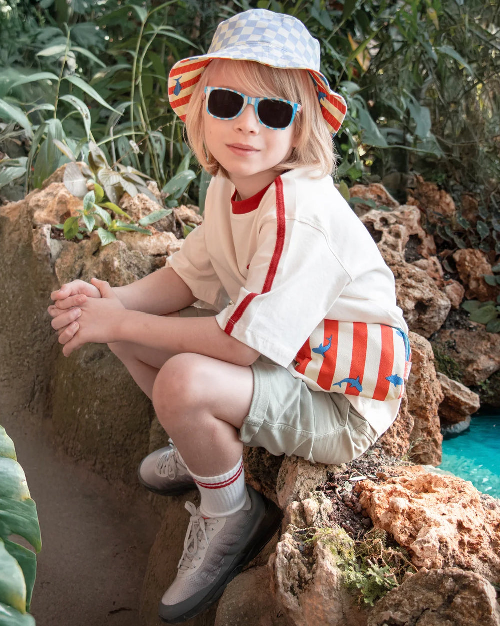 Shark Reversible Bucket Hat