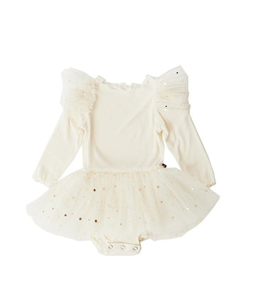 Frill Sparkle Baby Onesie