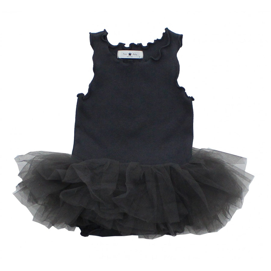 PH Baby Onesie Tutu Dress Charcoal