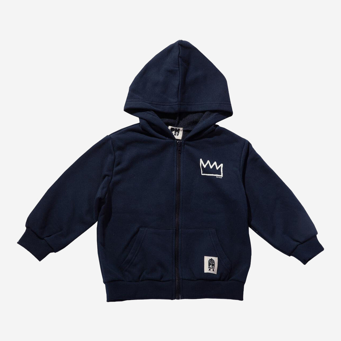 Crown Zip-Up Hoodie