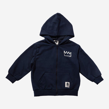 Crown Zip-Up Hoodie