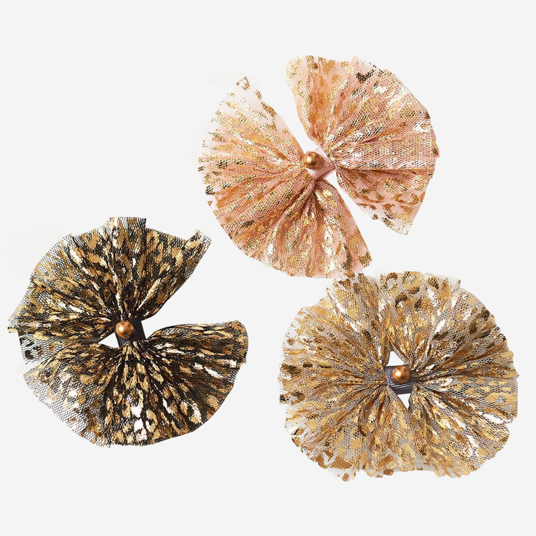 Leopard Bow Clip