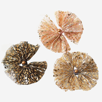Leopard Bow Clip