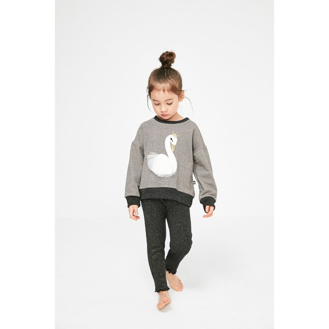 Swan Glitter Sweater