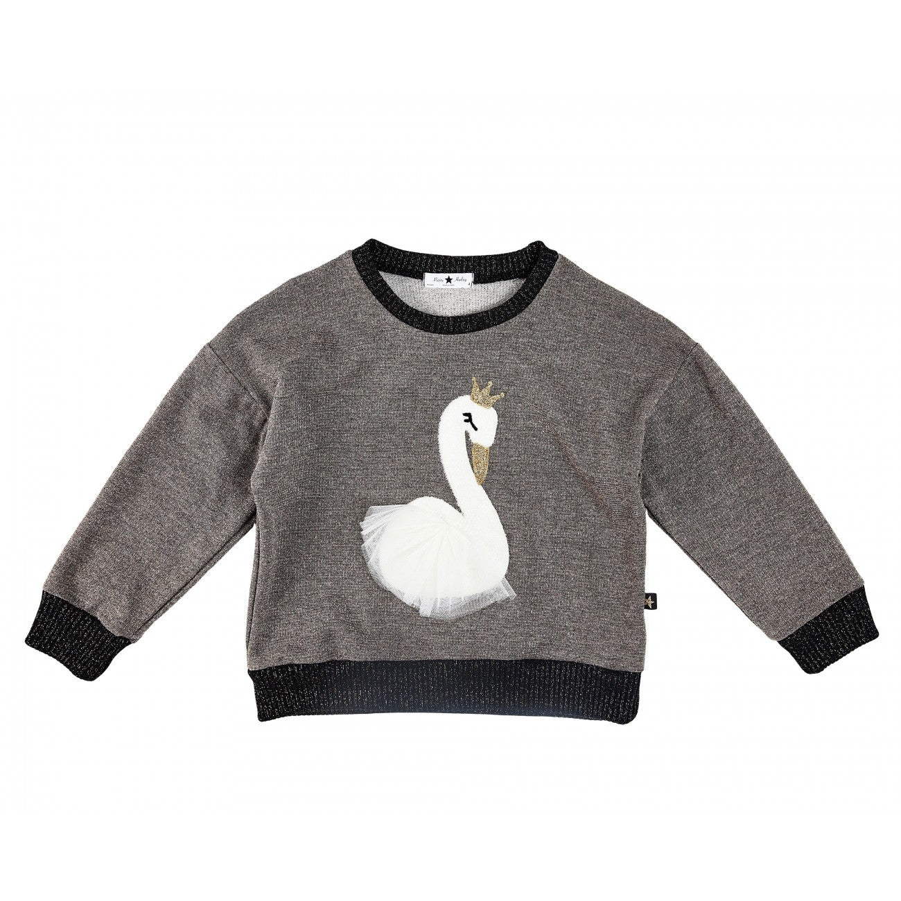 Swan Glitter Sweater