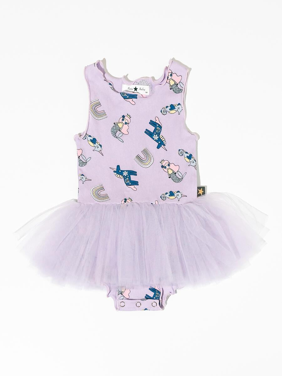 Multi Mermaid Baby Onesie