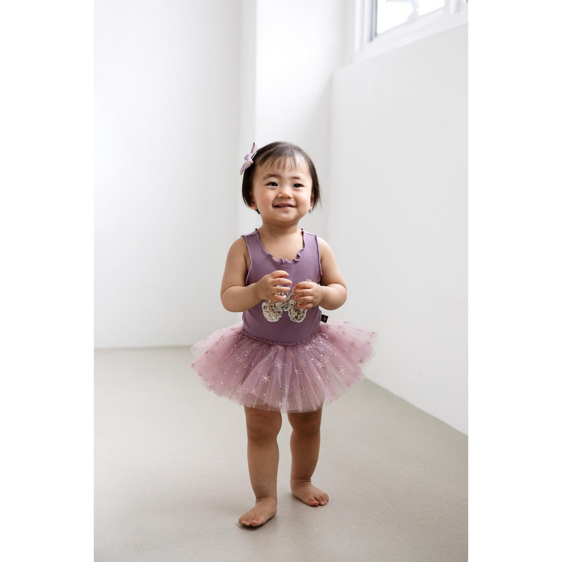 Butterfly Snow Baby Tutu Dress