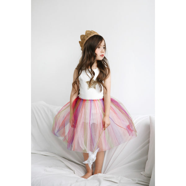 Rainbow 2 Star Tutu Dress