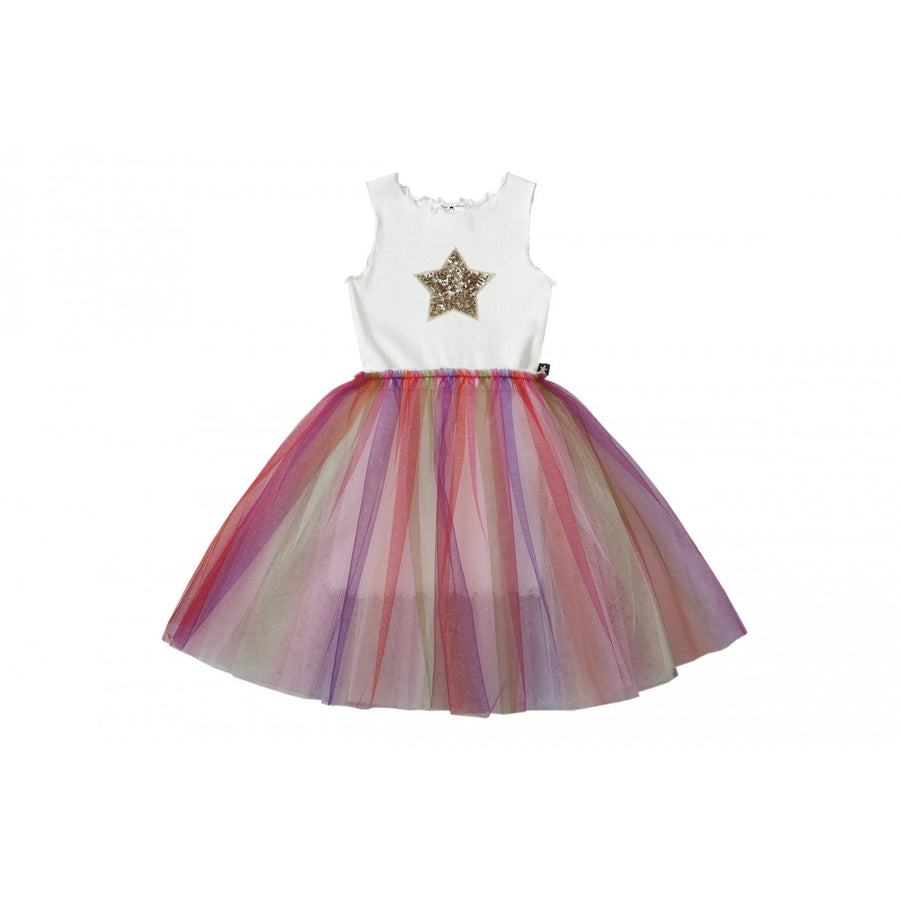 Rainbow 2 Star Tutu Dress