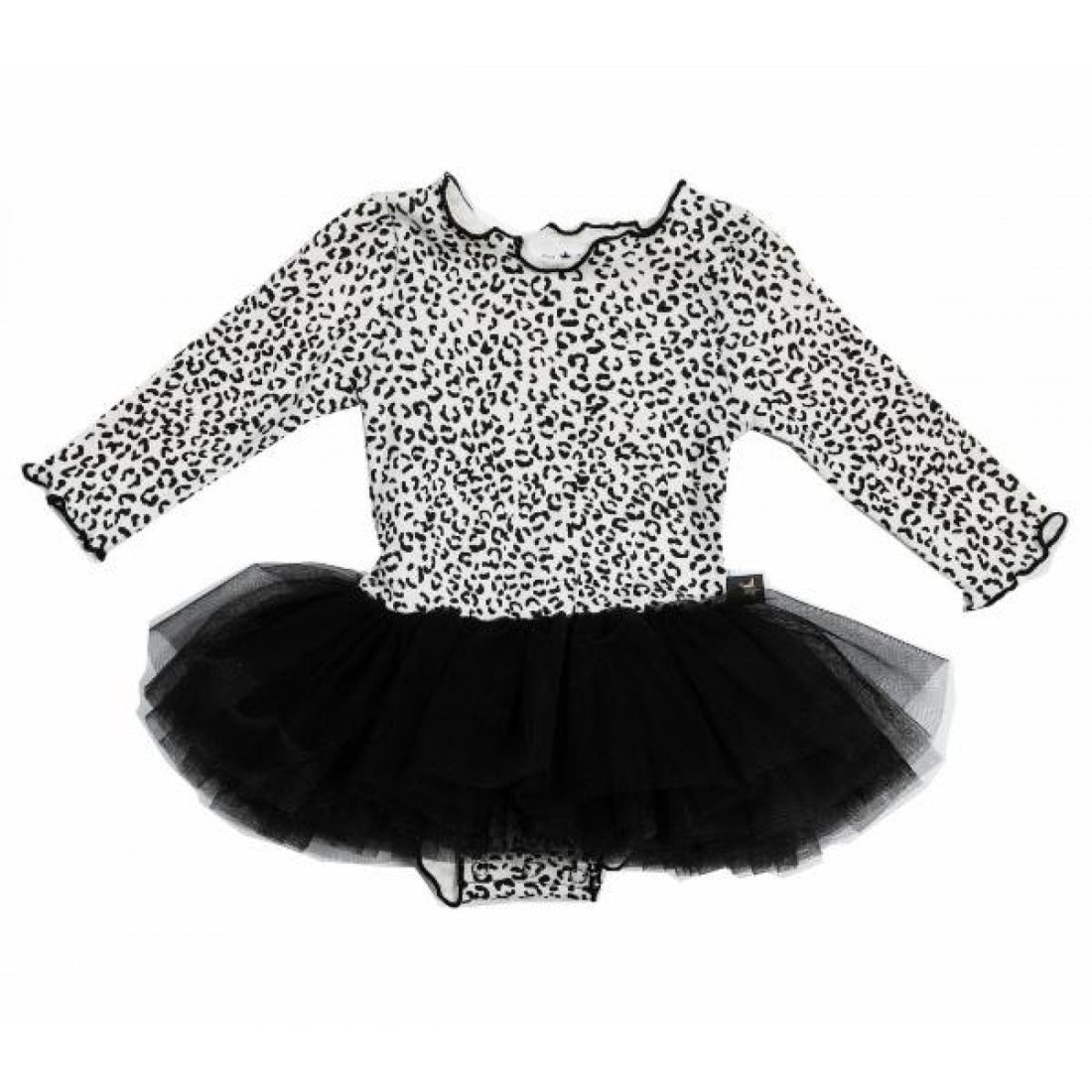 Snow Leopard Baby Onesie Tutu