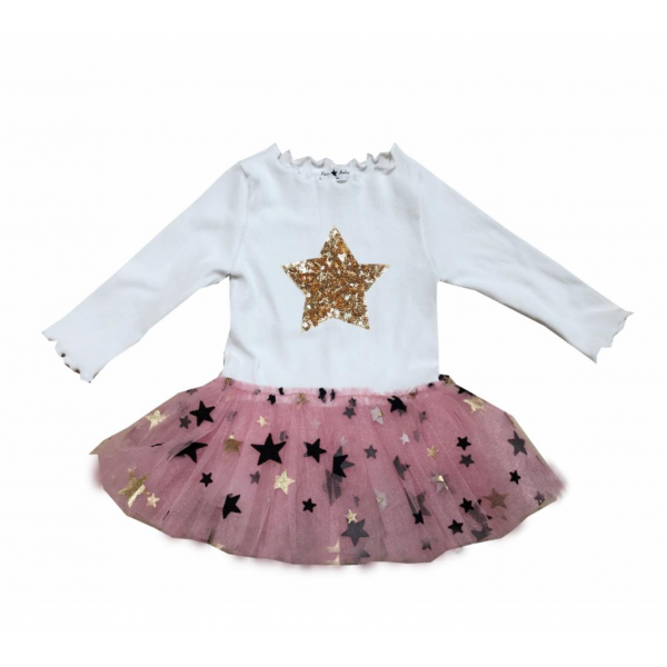 Mia 2 Star Baby Onesie Tutu