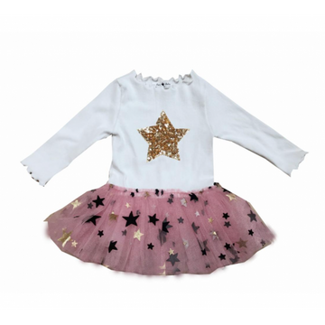 Mia 2 Star Baby Onesie Tutu