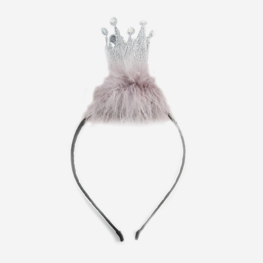 Fur Crown Headband